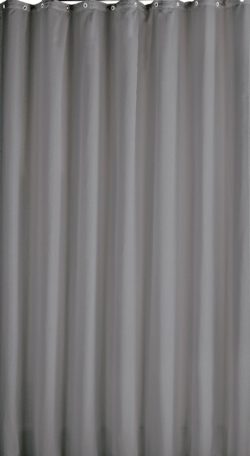ColourMatch - Shower Curtain - Flint Grey